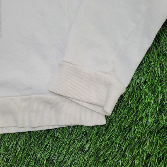 Bob-Marley Cropped Sweatshirt Women Large 20x21 Reggae White - Picture 15 of 15